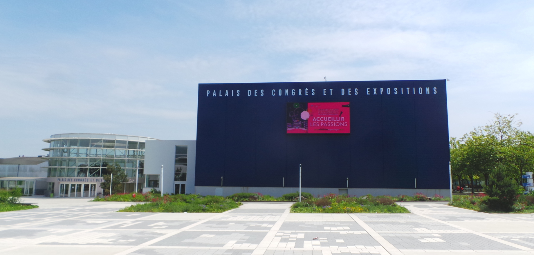 Parc des Expositions de Saint-Brieuc – entrée du festival